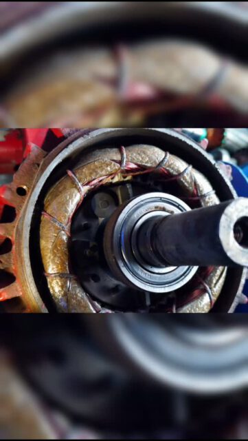 Dem Motor hat die Hitze am Wochenende den Garaus gemacht.

#motor #defekt #bauen #technics #softeis