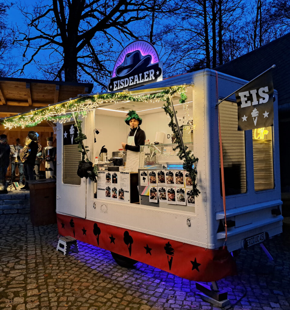 Eisdealer Erzgebirge Weihnachtsmarkt