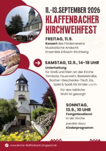 Kirchweih Klaffenbach